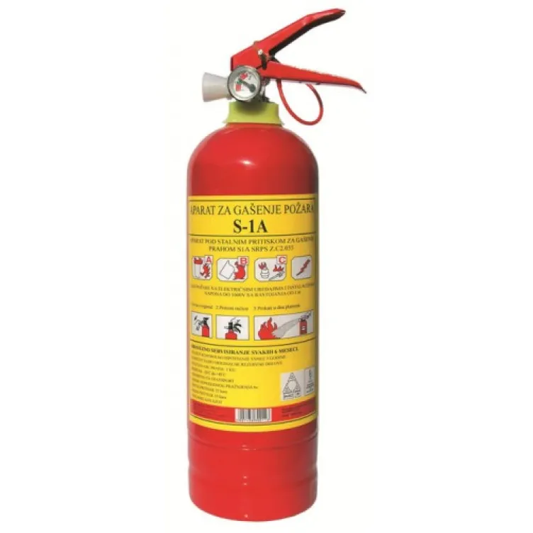 Protivpožarni aparat Autopractic S-1A 1kg