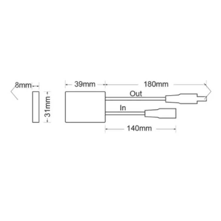 Prekidač za LED traku sa dimerom LTR-SW-D
