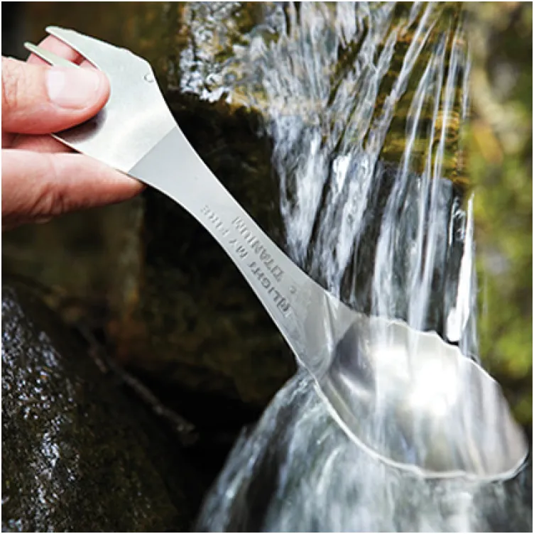 Pribor za jelo Spork Titanium