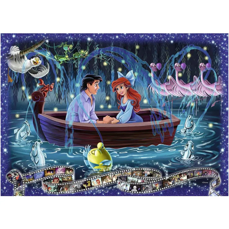  Ravensburger puzzle - Diznijeva kolekcija Little Mermaid 1000pcs 