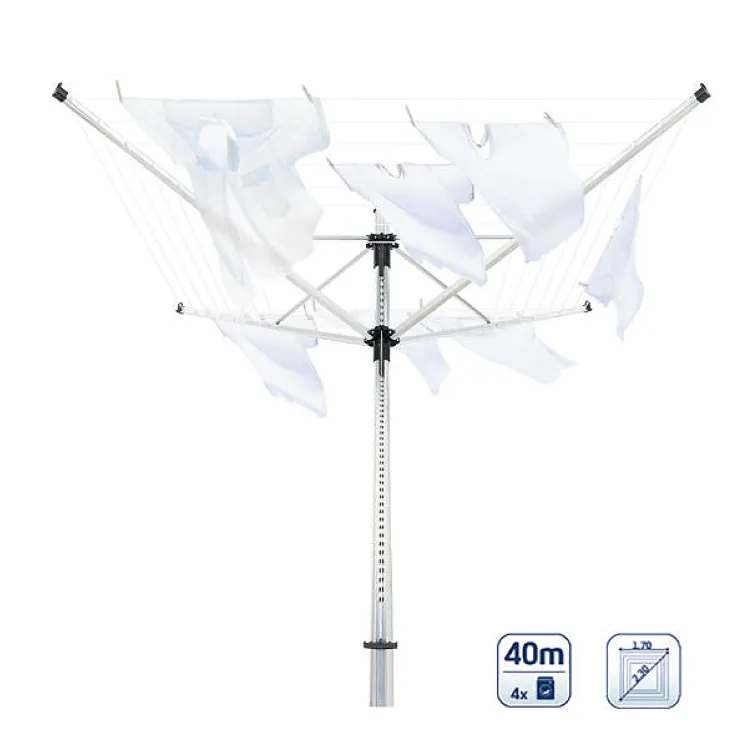 Rotacioni dvorišni sušač za veš Linopush 40 M Leifheit 85355