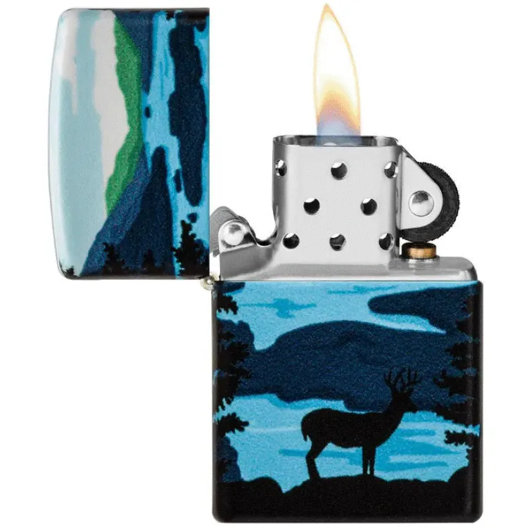 Zippo Upaljač Deer Landscape Design