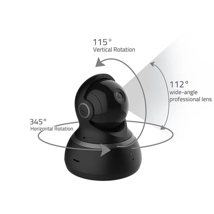 Kamera Yi Home Dome black