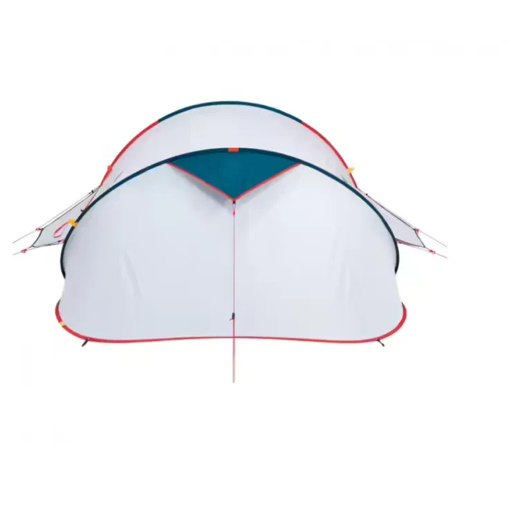 Šator za kampovanje 2 osobe belo plavi 