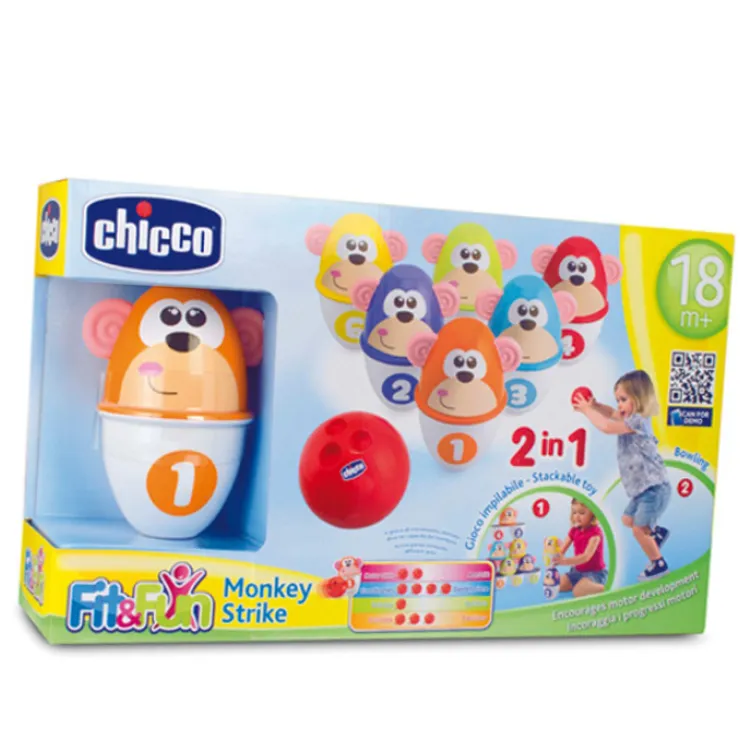Set za kuglanje Majmunčići Chicco