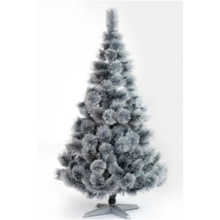 Srebrna novogodišnja jelka 120 cm