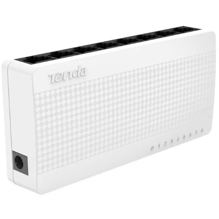 Tenda S108 LAN 8-Port 10/100 Switch auto-negotiation RJ45 ports