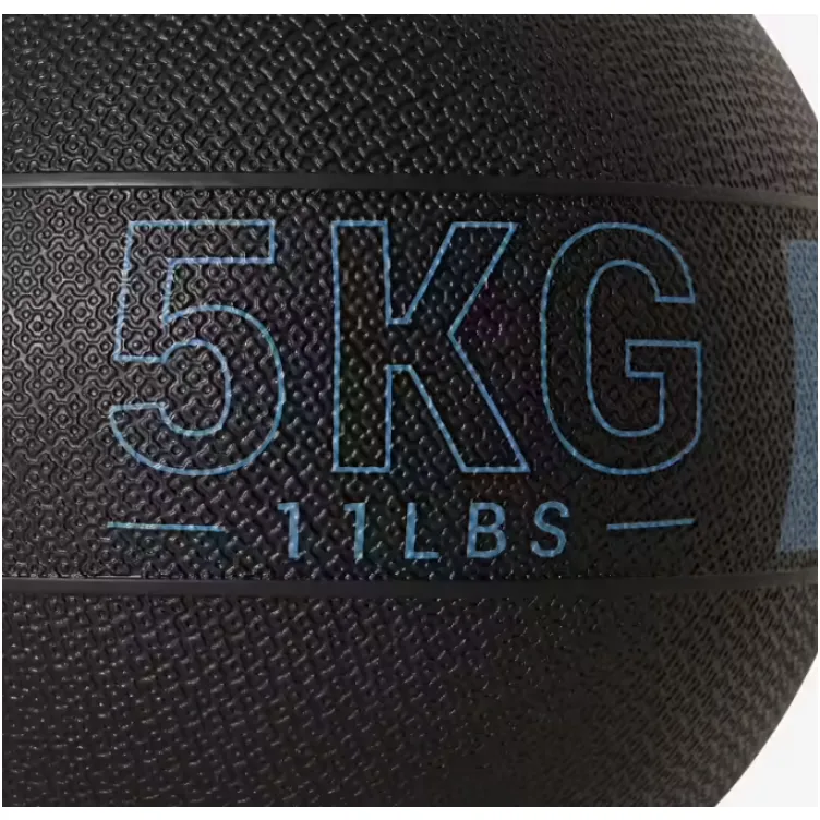 Crna medicinska lopta 5kg  Domyos 