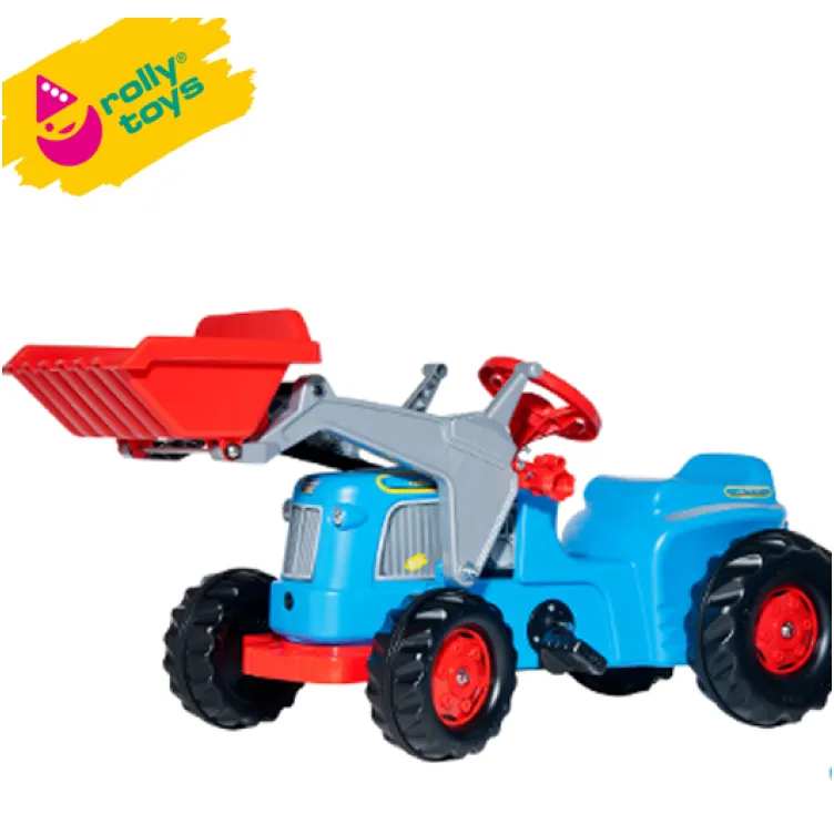 Traktor na pedale sa prikolicom i utovarivačem Rolly Kiddy Classic