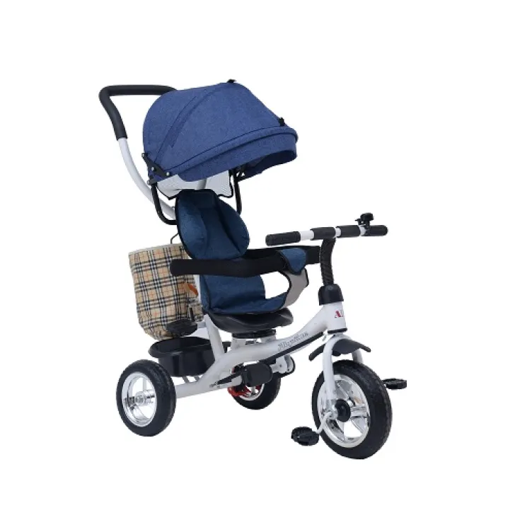 Tricikl Guralica 416 sa tendom od lanenog platna - Teget