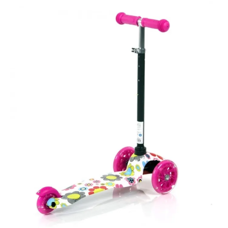 Trotinet Lorelli mini pink Flowers