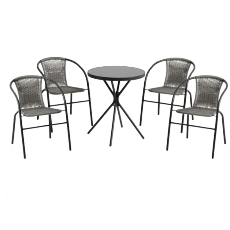 Baštenska garnitura Praktik 4 stolice