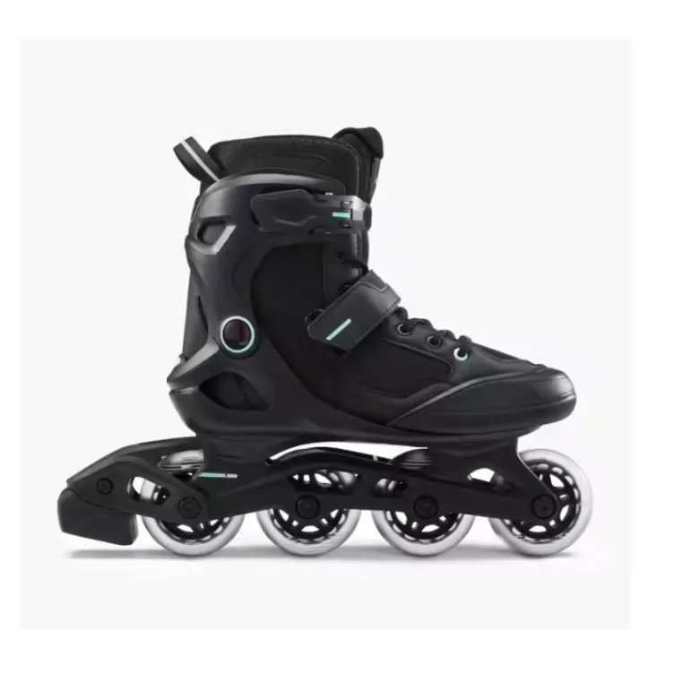 Oxelo ženski roleri Fit 100 crno mint 