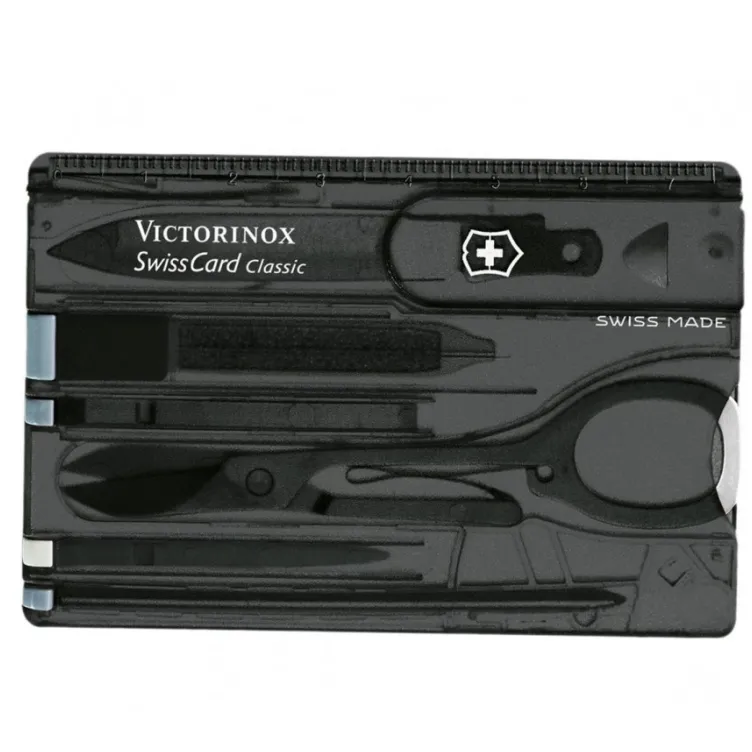 Victorinox multifunkcionalni alat Swiss Card Translucent Black