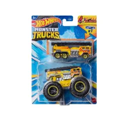 HotWheels Die Cast Monster Trucks  1:64 8sort 14x19cm