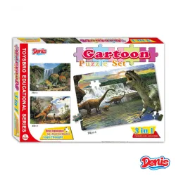 Slagalica set Dinosaurusi 3u1