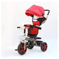 Tricikl sa LED Svetlom i 360 Rotacijom Y-TS5540, Crveni