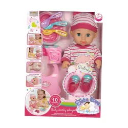 Lutka beba 30cm u setu za hranjenje sa 10 zvukova 355377
