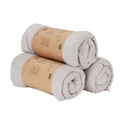 Frotir čaršav Revia 140/150x200x30cm siva