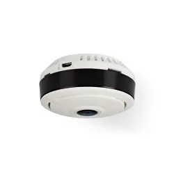 Nedis IP Security Camera  1280x960  Panorama  White / Black