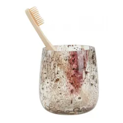 Držač četkica za zube Lingvid ručno rađeno staklo