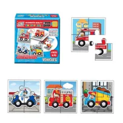 Puzle Mini Vozila Jagu 16 delova 391860