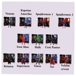 Akcione figure superheroji DC i Marvel 040280