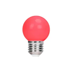 Set 5 kom. crvenih LED sijalica E27