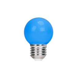 Set 5 kom. plavih LED sijalica E27