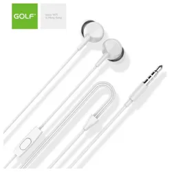 Slušalice za mobilni GOLF M16 bele 00G121