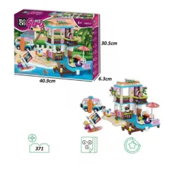 Kocke blocki kucica na obali 371pcs