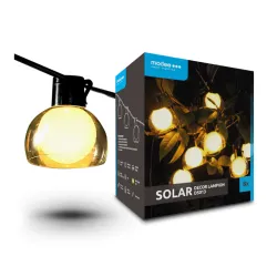 Solarni LED niz 4.4 m, 8 lampiona