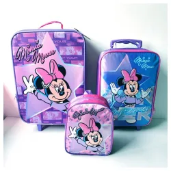 Set 2 kofera i ranac Minnie Mouse Tropi