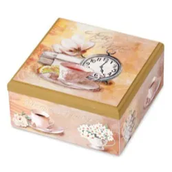 Kutija za čaj tea time 1/4 žuta 