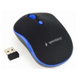 Gembird bezicni mis opticki black/blue 