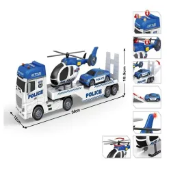 Kamion tegljač Police helikopter i auto 410101