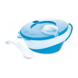 Canpol baby činija sa kašikom - plava