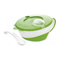 Canpol baby činija sa kašikom - zelena