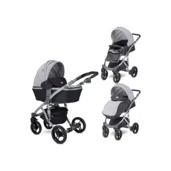 Dečija Kolica Lorelli Rimini Premium Cool Grey Stars