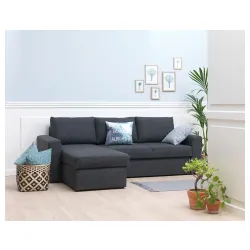 Ugaona garnitura VILS tamno siva