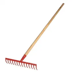 Ausonia grabulje sa drvenom drškom, 14 zuba