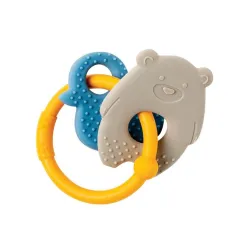 Glodalica za bebe Nattou meda i patkica žuta