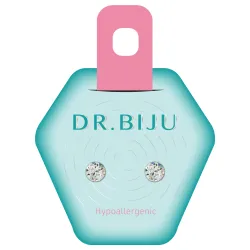 DR.BIJU minđuše 5.3 mm providne krug