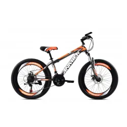 Bicikli Mountin Bike 24in anmier grafit orange
