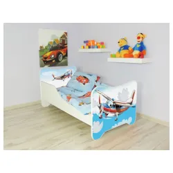Dečiji krevet Happy Kitty – Airplane 160x80 cm