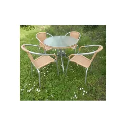 Baštenska garnitura bež f80