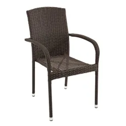 Baštenska stolica od čelika i petana