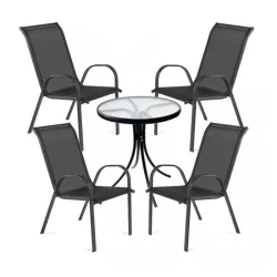 Baštenski set sto Porto i 4 FGZN 5010