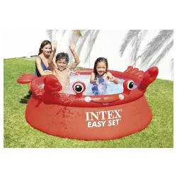 Bazen na naduvavanje srećna kraba Intex 26100np