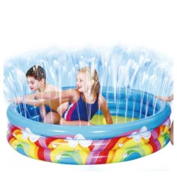 Bazen za decu JiLong Rainbow 150x30cm prskalica